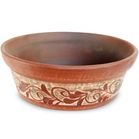 59-889 Судок для холодца "Ангоб"  0,65л; высота - 5см, ширина - 16см, длина - 16см BL_59-889