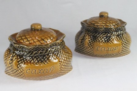 25152 Сахарница "Мешок" 0,6л 1шт. 25152vbv