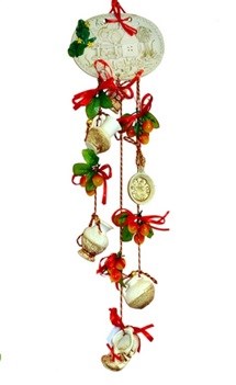 арт.30-801 Оберег пано "Клубничка" (шамот)70 см. 30-801