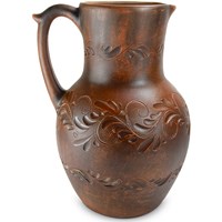 59-712 Крынка "Декор серия" с ручкой, 2л; высота - 26см, ширина - 22см, длина - 19см BL_59-712