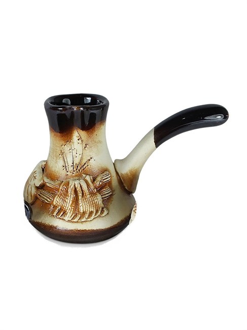 35ТУР142.1 Турка для кофе (бежевая) 300 мл. 35ТУР142.1vbv