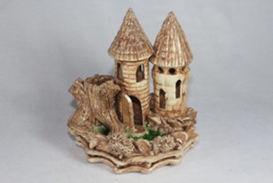 арт.3320 Пепельница "Башни" 14х12см 3320