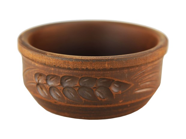 69_157.1 Кокотница для жюльена (Жульенница) (Колос) 0,1 л. ; высота - 3.5см, ширина - 8см, длина - 8см 69-157