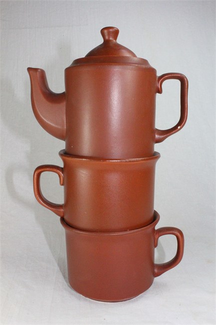 арт.НЧ1018 47-041 Набор "Чай вдвоем"  (терракот) НЧ1018