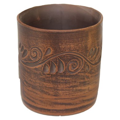 69_201.1 Стакан Вьюнок 1шт 0,5л высота-10см, ширина - 9см, длина - 9см 69-201