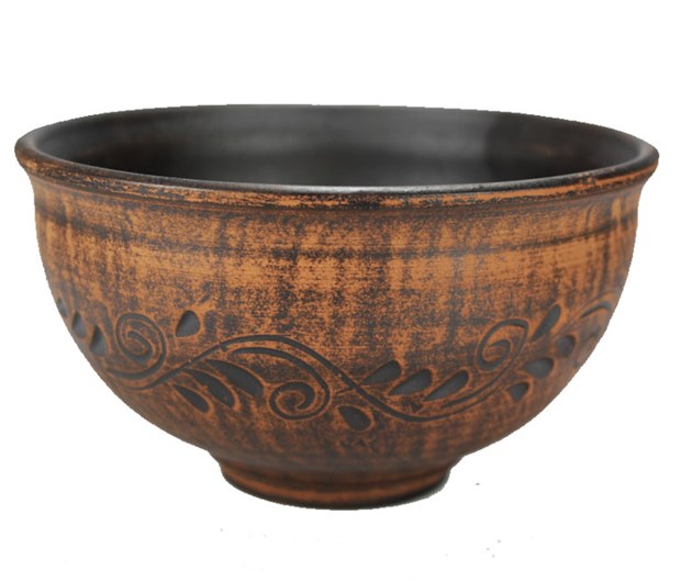 69_240.1 Салатник (Вьюнок) 1шт 0,7л высота - 8см, ширина - 15см, длина - 15см 69-240