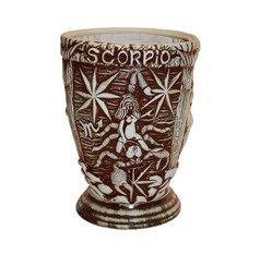 арт.17-111 Цветочный горшок Зодиак.Знак-Скорпион  V=11л 17-111