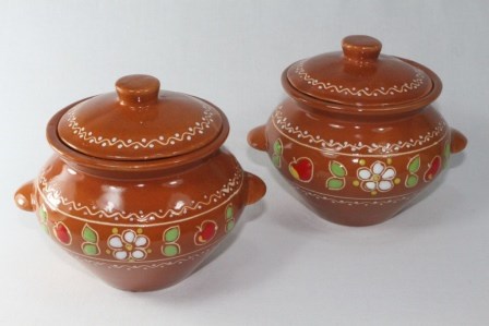 арт.ГО1026 8301 Горшок для запекани "Вишенка" 0,8л ГО1026