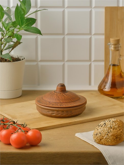 69-166 Форма для запекания / Кокотница (Колос) 0,22л. ; высота - 8см, ширина - 13см, длина - 13см 69-166