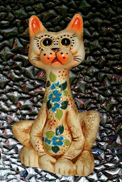 арт.01-014 Копилка "Вася "(шамот) 33х17 01-014