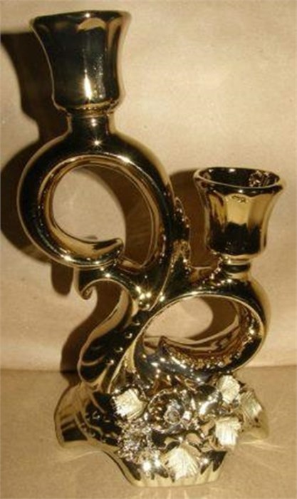 01-239 Подсвечник "Флора (2 свечи)" 1шт. 01-239