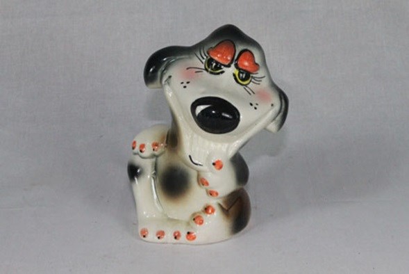 арт.01-130 Фигурка "Собака" глазурь Н=14см 01-130