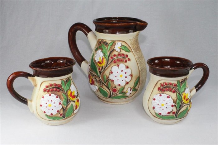 арт.ПН1010 48-229 Питьевой набор "Цветы" (цветной) 48-229.