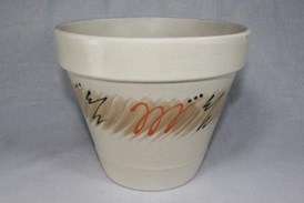 арт.525 Цветочный горшок без поддона 19х24см 525