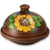 59-800 Блинница "Подсолнух" 2л.; высота - 16см, ширина - 21см, длина - 21см BL_59-800