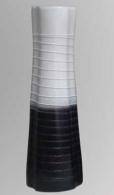 арт.31-3184 Ваза "Интерьерная" (черная) 1. Н=40см 31-3184