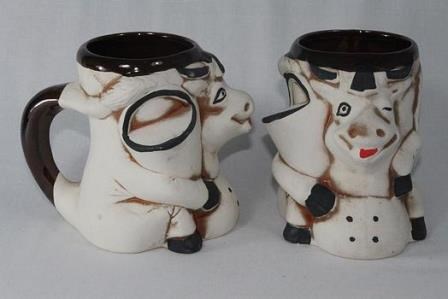 арт.3458 Бокал «Корова» (без ГМО) шамот 0,65л. 3458