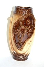 арт.30-1767 Ваза "Калипсо" Визувий в асс.Н=20см 30-1767