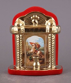 арт.5567 Икона "Георгий Победоносец" Н=16 5567