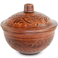 59-876 Кокотница для жульена "Декор серия" 0,65л; высота - 14см, ширина - 14см, длина - 14см BL_59-876