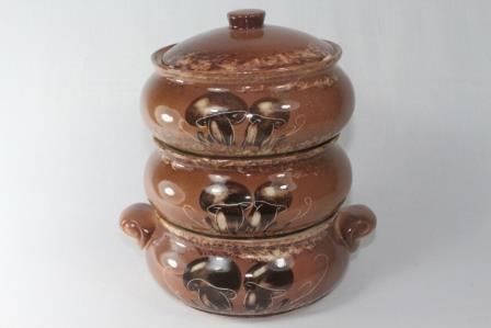 арт.НХ1002 7238 Набор для холодца "Грибы" (3 пр.) 0,9л. НХ1002