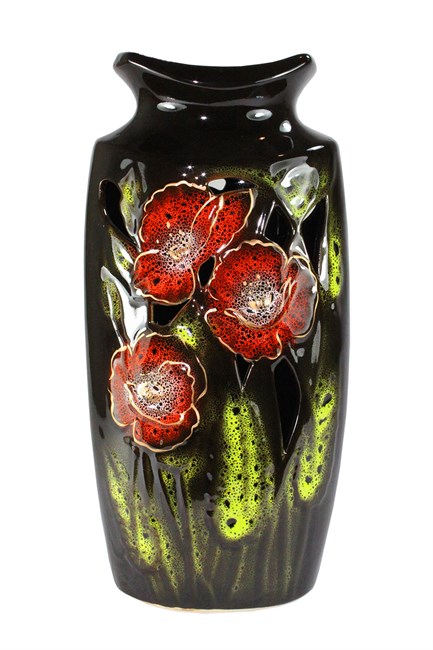 Арт. 56-56182 Ваза декоротивная "Маки" 31 см. 1e2bfdd6-ecac-11e8-9ff4-3150000fbfaa