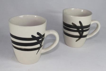 Арт.7508 Чашка «Бамбук» (белый) 0,35л. Арт.7508