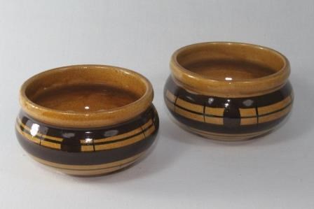 7714 Кокотница для жульена (форма для запекания) Шотланка Солнечногорская керамика СО2002