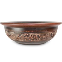 59-836 Супница (миска) дачная "Ангоб" большая, 1,1 л; высота - 7см, ширина - 20см, длина - 20см BL_59-836