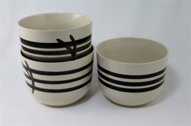 Арт.7512 Пиала «Бамбук» (белый) 0,8л. Арт.7512