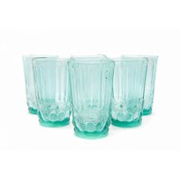 Набор стаканов "Тоскана" 12,5*8 см 330 мл 6 шт.в ПУ синие BL_B101109