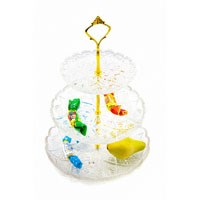 Горка 3-х ярусная( 25/21/15 см) в ПУ BL_C101232