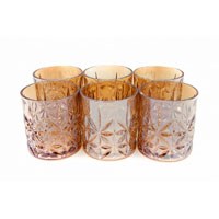 Набор стаканов"Янтарь" 300 мл 9,5*8,5 см 6 шт,в ПУ BL_CE101195