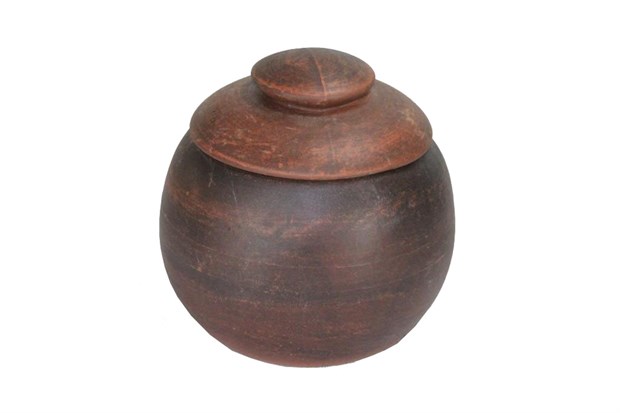 59-652 Горшок для запекания "Пузо" Тертый шоколад 30f4f265-95d4-11ea-0a80-047800071bf7