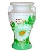 арт.30-985 Ваза "Рафаэль" Ромашка Н=20см 30-985