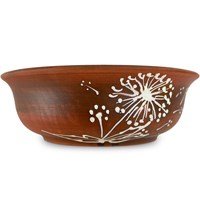 59-922 Супница (миска) дачная малая "Одуванчик" 0,7л; высота - 5см, ширина - 16см, длина - 16см BL_59-922