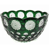 Ваза для фруктов "Emerald" 23*13.5 см в ПУ BL_G101106