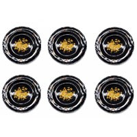 K101164.6 Набор тарелок Bekkerland "Розы" высота изд. - 4см, Количество предметов - 6шт. Диаметр изделия - 20см. BL_K101164.6