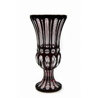 Ваза "Schonborner" 30*15.5 см темно красная в ПУ BL_R101158