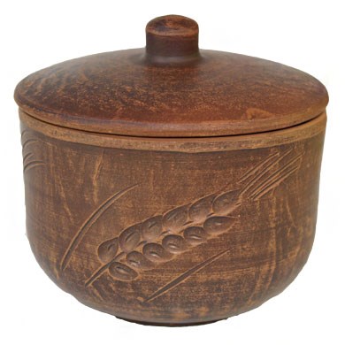 69_148.1Б Кисе (Колос) 0,35 л. ; высота - 6,5см, ширина - 10см, длина - 10см 69-150