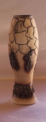 арт.05-503 Ваза "Шамот №3" Н=38см 05-503