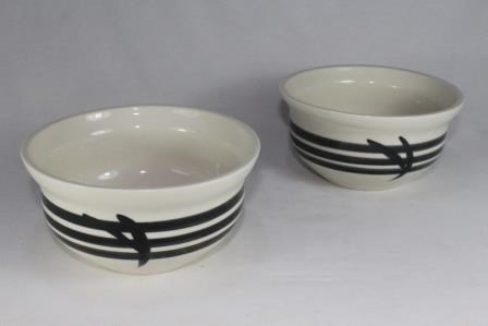 Арт.7516 Миска "Бамбук" (белый) 0,8л. Арт.7516