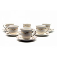 Чайный набор 12 пр.чашка 220 мл  ПУ BL_A101005