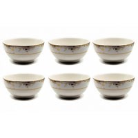 A101096.6 Набор салатников Bekkerland объем - 450 мл, Объем кувшина - 0,45л, Высота изд. - 6,5см, Количество предметов - 6шт. Диаметр изделия - 13,5см. BL_A101096.6