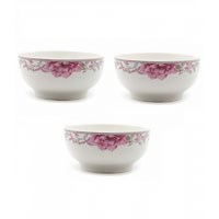 A101155.3 Набор салатников Bekkerland объем - 400 мл, Объем кувшина - 0,4л, Высота изд. - 6,5см, Количество предметов - 3шт. Диаметр изделия - 13см. BL_A101155.3