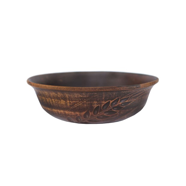 69_141.1Ш Салатник (Колос) 1шт 0,55л высота-5см, ширина - 16см, длина - 16см 69-141.1Ш