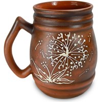 59-814 Бокал "Бочка""Одуванчик" 0,7л.; высота - 15см, ширина - 10см, длина - 10см BL_59-814