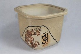 арт.515 Цветочный горшок без поддона 18х21см 515