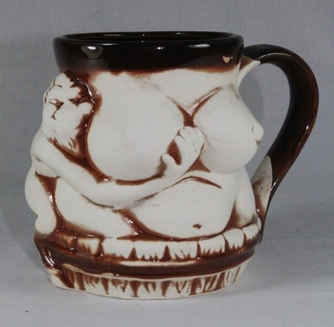 арт.БО1019 3434/1 Бокал "Черт с торсом" 1,2л БО1019