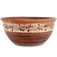 59-887 Салатник "Ангоб" 2,8 л; высота - 10см, ширина - 24см, длина - 24см BL_59-887